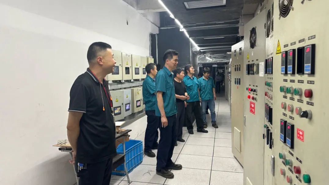 常熟涤纶组织开展电气专项检查